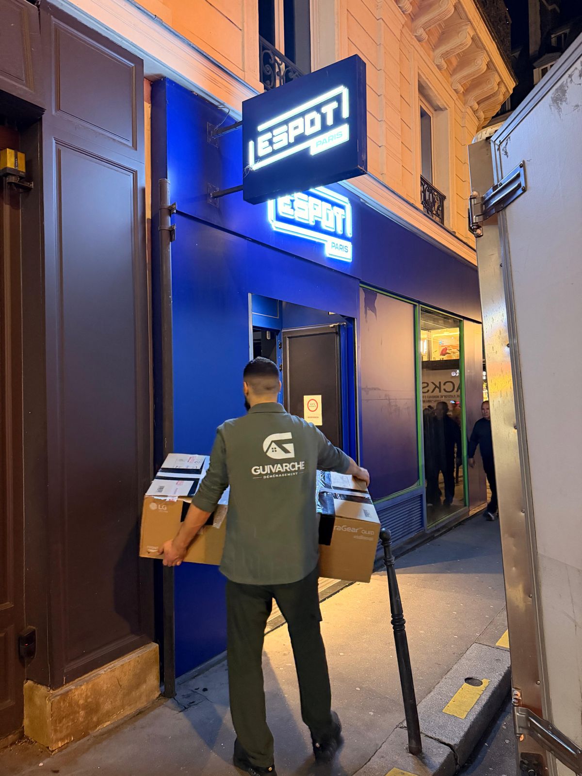 Livraison & manutention