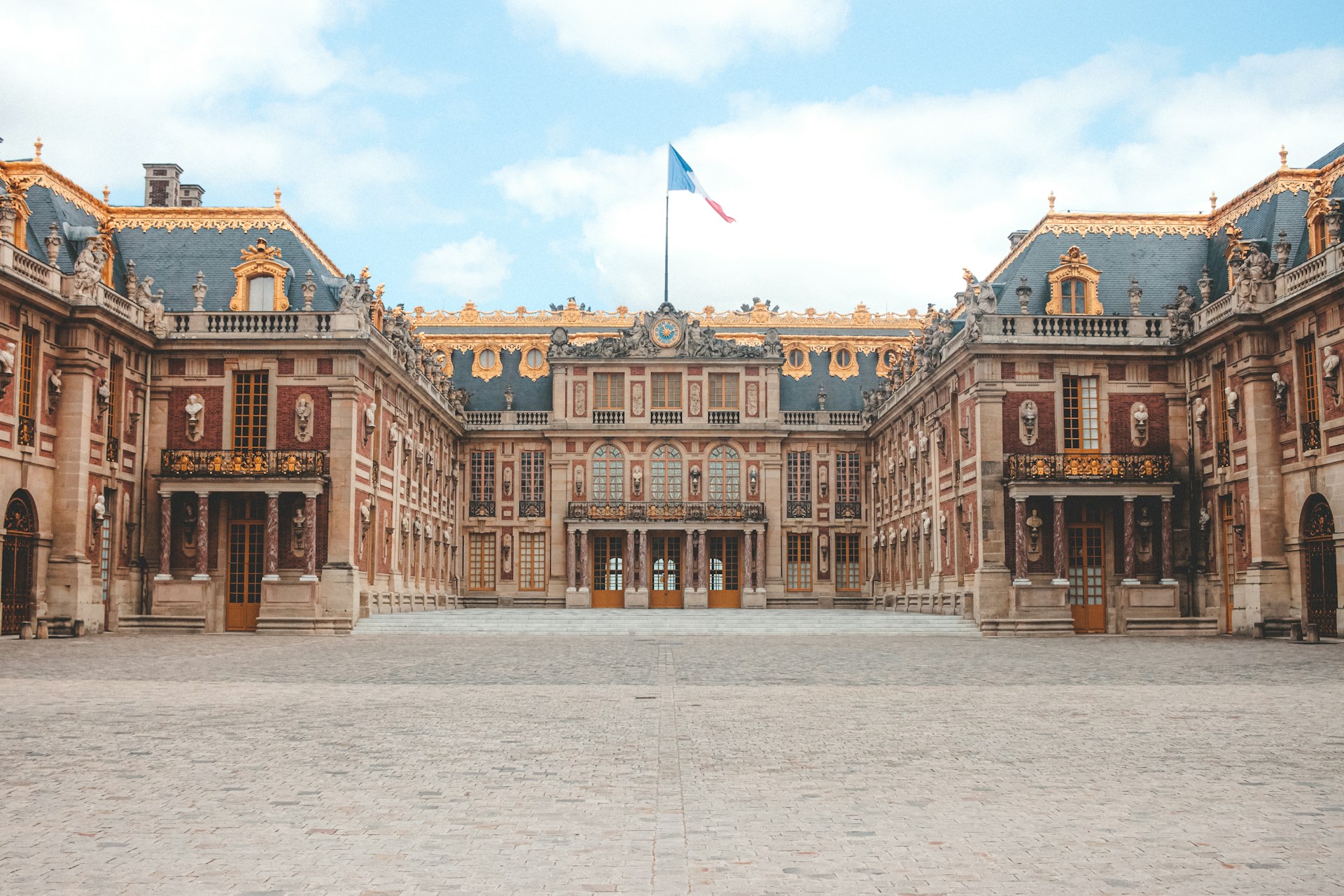 Vue de Versailles — destination d'un déménagement depuis Paris